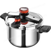 304 Stainless Steel Pressure Cooker Universal for Gas Stove Induction Cooker Durable Safe Fast Cooking Pot