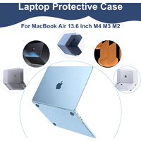 Case For MacBook Air 13 inch (M5M4M3M2, 2022–2026 Models A3240 A3113 A2681),Sturdy Protective Laptop Case For MacBook Air 13.6''