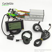 AliExpress NONE 24V 36V 48V 250W 350W 500W E-bike Brushless Motor Drive Controller SW900 LCD Display Kit for Electric Bicycle Scooter