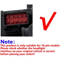 10pin Xenon Headlamp For Buick Regal Opel Insignia 2009 2010-2013 Turn Signal Light Driving Light High Beam No bulb No Ballast