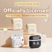 Q52 TWS Wireless Headphones Cute Kitty Cartoon Design HiFi Music Sound Sports Sweatproof Bluetooth 5.4 In-Ear Earbuds for Girls