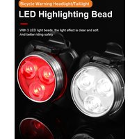 AliExpress cycle zone Portable Mini Bike Front Taillight LED Rechargeable Bicycle Rear Lamp for Night Safety Riding MTB Road Bike Tail Light Headlight