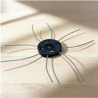 Heavy-duty 2-Piece Steel Trimmer Head Set – Multi-Functional & Wear-Resistant, Ideal for Lawn Mowing, Weeding & Garden Care.