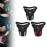 AliExpress MOTOCENTRIC LED Red Light Motorcycle Leg Bag Thigh Belt Hip Bum Waterproof Ride Cycling Biker Waist Bag Fanny Pack Moto Travel Hiking Pocket