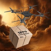 High Performance Commercial Drones D18 4X 10Kg Heavy Lift Outdoor Drones With Camera for Delivery Use