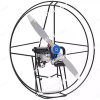 New DLE200 Paramotor Engine Twin-Cylinder Two-Stroke Natural Air-Cooled, Electric Start with 200CC Displacement
