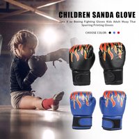Kids Boxing Gloves Children Fighting Gloves Professional Boxing Training Gloves Kid Sandbag Training MMA Sports Protection Mitts