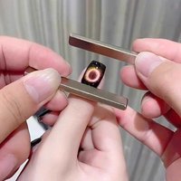 6/15cm Double-Head Nail Magnetic Stick Multi-Function Magnet Board Gel Nail Polish Magnet Plate Strong Nail Magnet Manicure Tool