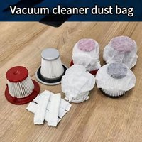 100 Pieces Cheap Disposable Vacuum Cleaner Filter Protective Cover Washable Non-woven Fabric For Hand Held Vacuum Cleaner