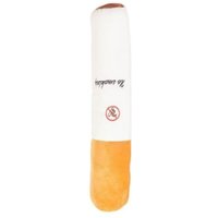Dog Chew Plush Toy Squeaky Simulated Cigarette Shape Puppy Toy Plush Stuffing Interactive Cleaning Tooth Dog Supplies