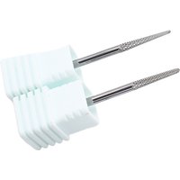 Needle Cuticle Carbide Nail Bit 3/32" Rotary Carbide Burr Milling Cutter For Manicure Nails Accessories Tool