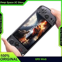 GPD Win5 AMD385/395 Handheld Gaming Console 7" 120Hz 1080P LTPS Screen M.2 2280 SSD Windows11 RGB Ergonomic Handheld Game Player