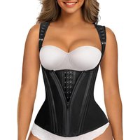 Waist Trainer Corset for Women Tummy Control Sport Girdle Hourglass Waist Cincher Body Shaper with Steel Boned