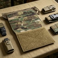 Tactic Chest Rig Reusable Tactic Chest Armor Management Panel Multi-Layer Hunting Vest Panels for Navigation Phone Carrier