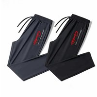 Summer Quick-drying Fishing Ice Silk Pants Outdoor Waterproof Pants Breathable Elastic Trekking Climbing Fishing Pants