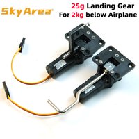 25g Retractable Mini Landing Gear Digital Servoless Metal Electronic for 2kg RC Fixed-Wing KTK SU27 KT Board Aircraft Part