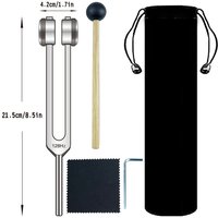 128 Hz Tuning Fork Sound Healing Instruments Clinical Grade Nerve/Sensory for Perfect Healing Musical Instrument Stress