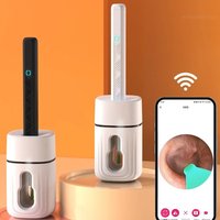 NE3-D Visual Ear Wax Cleaner with Camera Safe Earwax Removal Endoscope Ear Cleaning Kit Portable Soft Eer Wax Dig Remover Tools