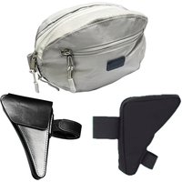 AliExpress STFU BIKE Compatible With Brompton small cloth folding bicycle accessories triangle bag cowhide tool kit pig nose bag storage front bag