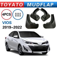 Mud Flaps For Toyota Vios 2019 Tire Splash Guards Auto Modification Parts Accessories