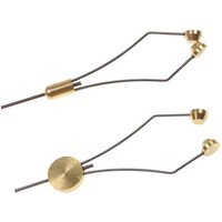 2optional Styles Fly Tying Bobbin Holder With Arc Mouth or Black Ceramic Tip Tapered Feet Bullet Bobbin Tying Tools