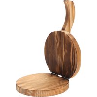 Wooden Dumpling Wrapper Presser Pastry Tool Kitchen Baking Accessories Dough Presser Round Shape Chapati Presser Household