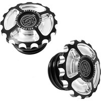 Motorcycle Black Chrome Fuel Gas Oil Cap Fuel Gas Tank Cover For Harley Sportster 883 XL XR Iron Dyna Touring Softail Fat Boy FL