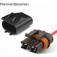 1 Set 2 Pin Auto High Current Holder Fan Electrical Cable Connectors Wire Harness Plug 12033769