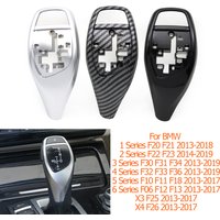 LHD RHD Gear Shift Knob Trim Shifter Lever Cover For BMW 1 2 3 4 5 6 Series X3 X4 F20 F30 F31 F34 F36 F10 F11 F06 F12 F25 F26