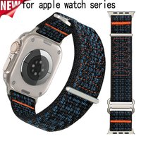 Nylom Trail Loop Strap For Apple Watch Ultra 3/2 49mm 45 44 42mm Sport Band For iWatch Series11 10 9 8 7 6 5 4 se 40 41mm Correa