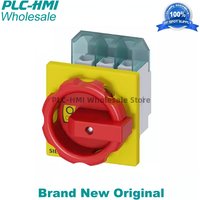 3LD2504-0TK53 3LD25040TK53 SENTRON, Switch disconnector 3LD, emergency switching-off switch, 3- pole Original Brand New