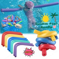 1PCS Swimming Pool Noodle Stick Kids Buoyancy Stick Swimming Aid Foam Stick Colorful Float Aid Solid Foam Kids Adult Pool Acces