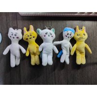 Chiikawa Plush Hanging Piece with Superb Muscle Lines Handcrafted with Full Body Movable Pose in Stock Gift Playful Behavior