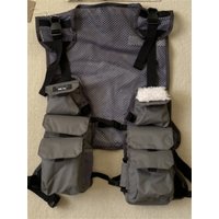 Outdoor Tactical Fishing Vest Multifunctional American Style Large Pocket Design, Fly Fishing, Casual Fashionable Fishing