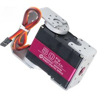 RDS5180 80KG 7.4V Dual Shaft Servo Waterproof High Torque Metal Gear RC Digital Servo with U-Shaped Mount for 1/5 RC Car Robot