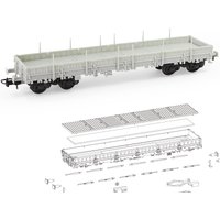 Evemodel HO Scale 1:87 Blank Unassembled 40' Low-side Flat Car Model Wagon C8764JJ