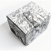 One Piece Monkey D. Luffy Nika Deck Box PTCG WS OPCG Trading Cards Pu Leather Storage Box 100+