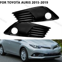 Couvercle de phare antibrouillard pour TOYOTA Auris 2015 2016 2017 2018 2019, cadre de phare antibrouillard noir pour pare-chocs avant