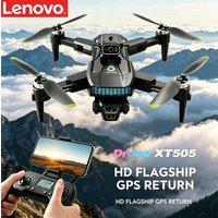Lenovo XT505 5G GPS Brushless Drone Foldable Dual Camera Gimbal Optical Flow WiFi FPV RC Quadcopter Professional Photography
