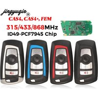 jingyuqin 315MHz/433MHz/868MHz Remote Key ID49 Chip For BMW 3 5 7 Series X5 X6 F20 F22 F30 CAS4 CAS4+ FEMF-Series FEM