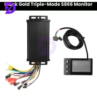 36V 48V 64V 30A Sine Wave Brushless Motor Controller for E-Bike, 750W-1500W with LCD Display, Easy Installation