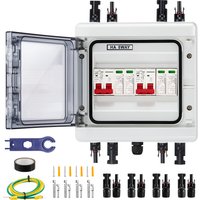 Solar-Kombinationsbox mit Mehrschichtschutz IP65 Überspannungsschutz PV DC 40A 1000V Trennschalter für effiziente Solarenergie