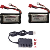 original 7.4v 1500mAh Li-ion battery/USB charger For Xinlehong 9130 9135 9136 9137 9138 9156 X9120 1/16 R/C cars Trucks parts