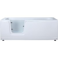 Modern Shape Cheap Acrylic Walk Bathtub Adult Soaking Shower Space Saver