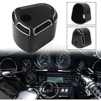 Moto Refitting Ignition Switch Cover Key Cover Switch Lock Cover For Harley Touring Road Glide Street Glide FLTR FLHX 1996-2013