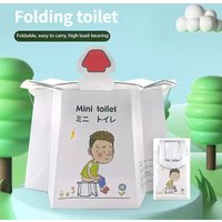 Disposable Portable Travel Potty Kids Toddler Seat Folding Lightweight Training Toilet Compact Baby Car Emergency Urinal Box