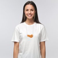 3Pcs Simulation Fried Chicken Pendant Necklace Funny Food Charm Chicken Legs Link Chain Necklace Men Women Novelty Party Jewelry