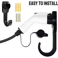 For Electric Car Charging Wall Mount Bracket EV Charger Cable Holder For Type 2 Connector EU Plug Universal Gun Head Socket