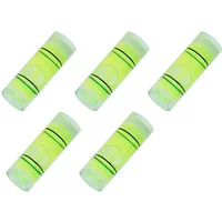 5pcs High Precision Mini Bubble Level Spirit Level Mechanical Strip Horizontal Bubble Level Bubble Spirit Level Measuring Tools