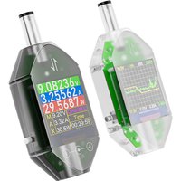 600W DC4.5-50V Max 12A High Precision Digital Voltage Current Tester DC5.5x2.5 Instrument Power Capacity Meter DT550